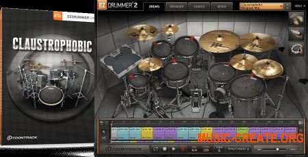 Toontrack Claustrophobic EZX v1.5.3 (EZX Sound Expansion) - библиотека ударных Toontrack Claustrophobic EZX v1.5.3 (EZX Sound Expansion) - библиотека ударных