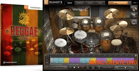 Toontrack Reggae EZX v1.0.2 (EZX Sound Expansion) - библиотека ударных