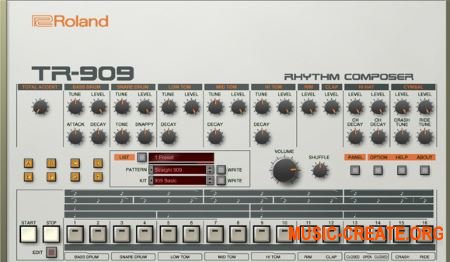 Roland VS TR-909 v1.0.6 (Team R2R) - драм-машина Roland VS TR-909 v1.0.6 (Team R2R) - драм-машина