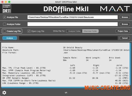 MAAT DROffline MkII v1.1.12 (Team R2R) - плагин пакетного измерения