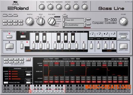 Roland VS TB-303 v1.0.4 (Team R2R) - синтезатор