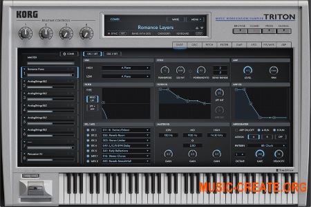 KORG TRITON v1.0.0 (Team R2R) - синтезатор