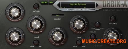 u-he Uhbik VST v1.2 x86/x64 (ASSiGN) - комплект плагинов эффектов u-he Uhbik VST v1.2 x86/x64 (ASSiGN) - комплект плагинов эффектов