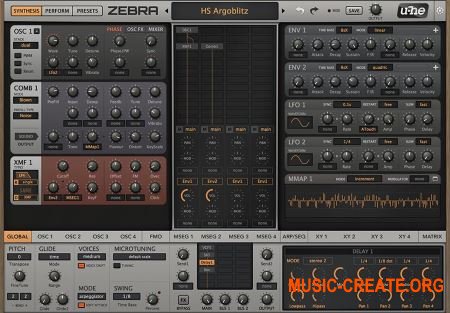 u-he Zebra Legacy v2.9.4 WIN MAC LIN (Team R2R)