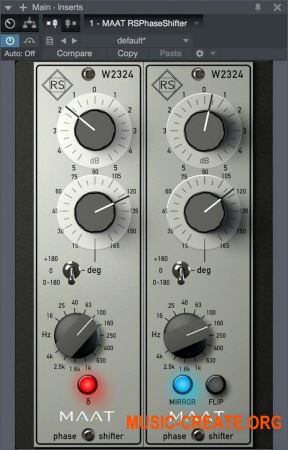 MAAT RSPhaseShifter v1.1.14 (Team R2R) - плагин сдвига фазы