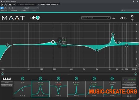 MAAT SantaCruzEQ v1.1.3 (Team R2R) - эквалайзер