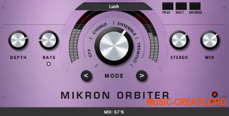 112dB Mikron Orbiter v1.0.0 (Team R2R) - эффект ансамбля, хоруса, тремоло 112dB Mikron Orbiter v1.0.0 (Team R2R) - эффект ансамбля, хоруса, тремоло