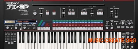 Roland VS JX-3P v1.0.3 (Team R2R) - виртуальный синтезатор Roland VS JX-3P v1.0.3 (Team R2R) - виртуальный синтезатор