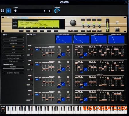 Roland VS XV-5080 v1.0.2 (Team R2R) - синтезатор XV-5080