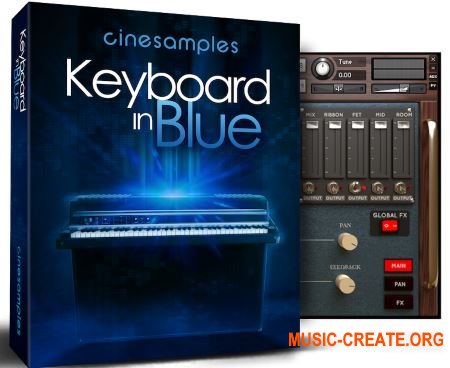 Cinesamples Keyboard in Blue (KONTAKT) - библиотека электромеханического пианино