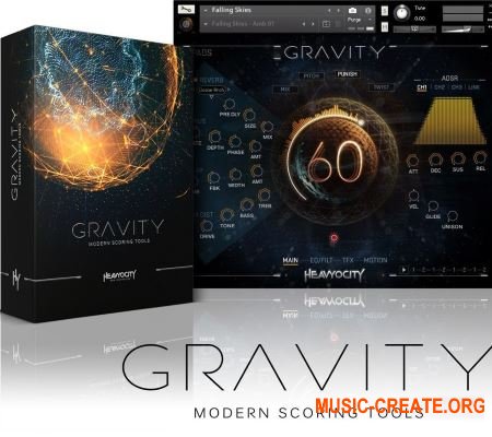 Heavyocity Gravity v1.1 (KONTAKT) - кинематографическая библиотека