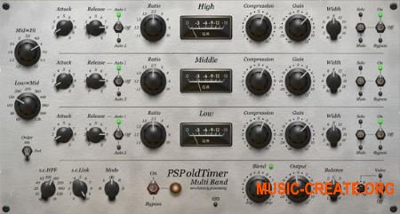 PSPaudioware PSP oldTimerMB v1.0.0 (Team R2R) - многополосный компрессор