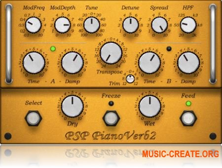 PSPaudioware PSP PianoVerb2 v2.5.0 (Team R2R) - плагин реверберации