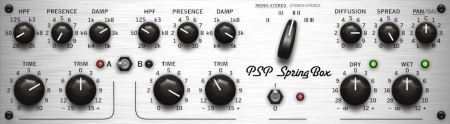 PSPaudioware PSP SpringBox v1.1.0 (Team R2R) - плагин реверберации