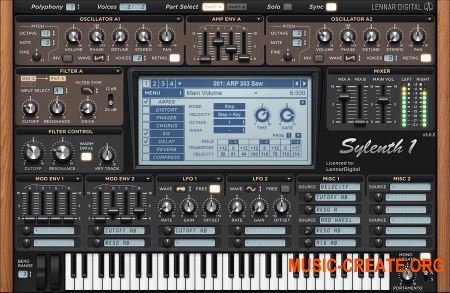 LennarDigital Sylenth1 v3.067 VST x64 Fixed - аналоговый / субтрактивный синтезатор
