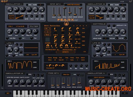 Infected Sounds Fearx v1.0.0 Regged (Team RET) - синтезатор