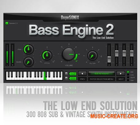 DopeSONIX Bass Engine v2.1 RETAiL (SYNTHiC4TE) - бас-синтезатор DopeSONIX Bass Engine v2.1 RETAiL (SYNTHiC4TE) - бас-синтезатор