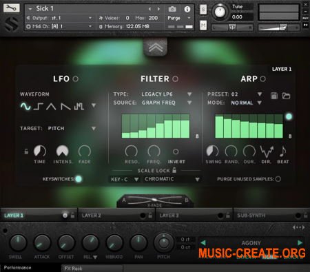 Soundiron Sick 1 v3.0 (KONTAKT) - библиотека звуков ужасов