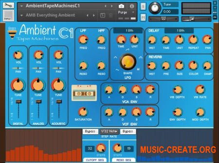Genera Studios Ambient Tape Machines C1 (KONTAKT) - Ambient библиотека Genera Studios Ambient Tape Machines C1 (KONTAKT) - Ambient библиотека