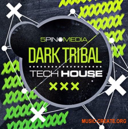 5Pin Media Dark Tribal Tech House (WAV MiDi REX) - сэмплы Tribal Tech House