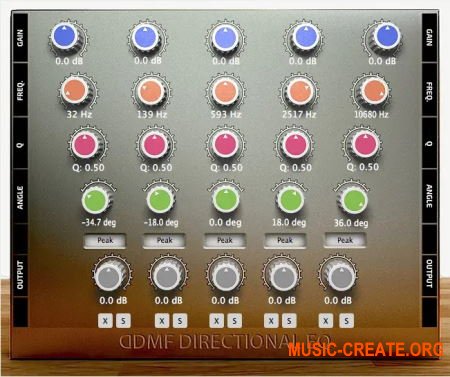 DDMF DirectionalEQ v1.0.7 (Team R2R) - плагин эквалайзер DDMF DirectionalEQ v1.0.7 (Team R2R) - плагин эквалайзер