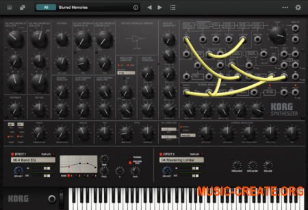 KORG MS-20 v2.0.5 (Team R2R) - виртуальный синтезатор MS-20