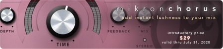 112dB Mikron Chorus v1.0.0 (Team R2R) - хорус эффект 112dB Mikron Chorus v1.0.0 (Team R2R) - хорус эффект