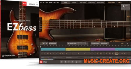 Toontrack EZBass v1.0.0 CE (Team V.R) - библиотека бас гитары