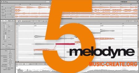 Celemony Melodyne 5 Studio v5.0.0.048 (Team RET / CODESHiNE) - корректор тональности