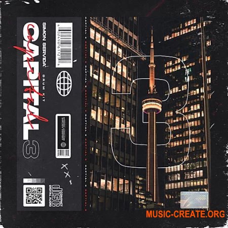 Simon Servida Capital Drum Kit Volume 3 (WAV) - сэмплы ударных Simon Servida Capital Drum Kit Volume 3 (WAV) - сэмплы ударных