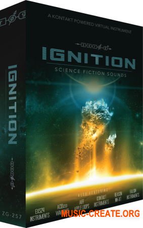 Zero-G Ignition - Science Fiction Sounds (MULTiFORMAT) - кинематографические сэмплы