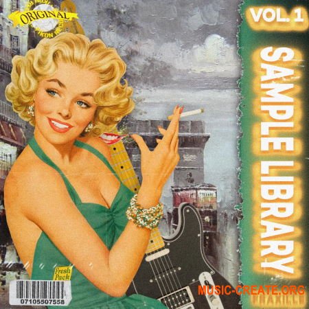 Fikon Records Fraxille Sample Library Vol. 1 (WAV) - сэмплы гитар, клавишных