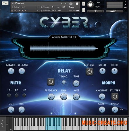 VSTBuzz Cyber (KONTAKT) - кинематографическая библиотека VSTBuzz Cyber (KONTAKT) - кинематографическая библиотека