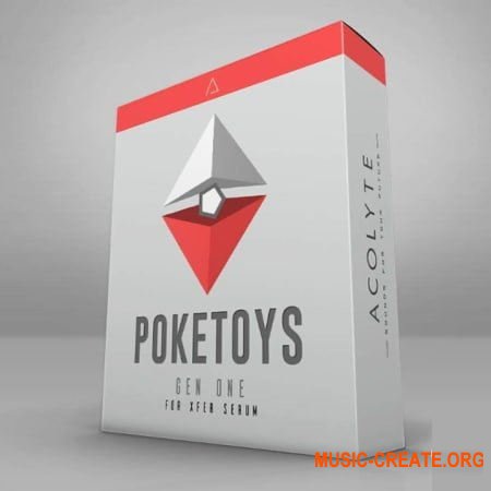 Acolyte PokeToys Sample Pack (WAV SERUM) - сэмплы Dubstep