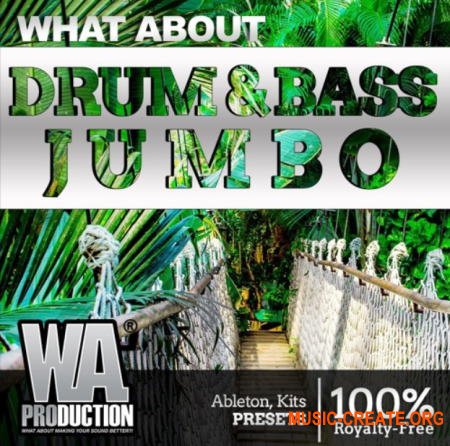 W A Production Drum and Bass Jumbo (MULTiFORMAT) - сэмплы Drum and Bass