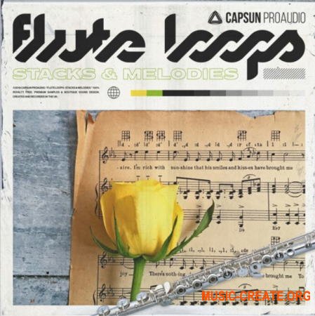 Capsun ProAudio Flute Loops Stacks And Melodies (WAV) - сэмплы флейты