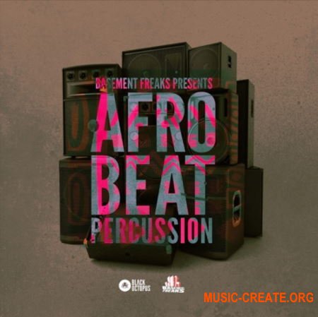 Black Octopus Sound Afrobeat Percussion by Basement Freaks (WAV) - сэмплы перкуссии