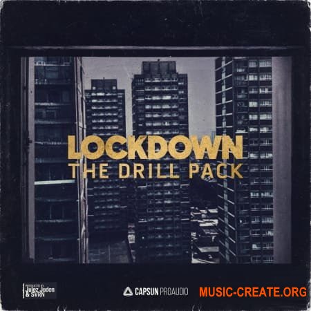 Capsun ProAudio Lockdown The Drill Pack (WAV) - сэмплы Drill Trap