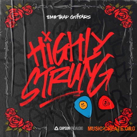 Capsun ProAudio Highly Strung Emo Trap Guitars (WAV) - сэмплы Trap