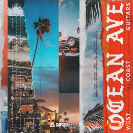 Capsun ProAudio Ocean Ave West Coast Guitars (WAV) - сэмплы West Coast, Hip Hop