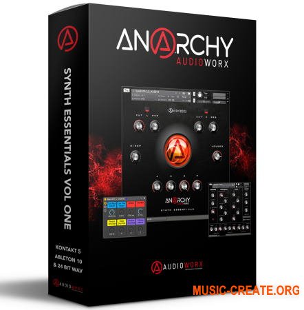 Anarchy Audioworx Synth Essentials Vol.1 (KONTAKT) - библиотека звуков синтезаторов
