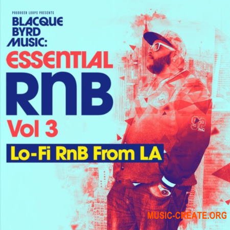 Producer Loops Blacque Byrd Music Essential RnB Vol 3 (WAV) - сэмплы RnB