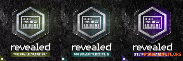 Revealed Recordings Revealed Spire Signature Soundset Vol 1-3 (SPiRE Presets)