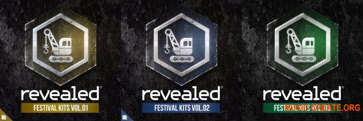 Revealed Recordings Revealed Festival Kits Vol 1-3 (WAV) - сэмплы EDM