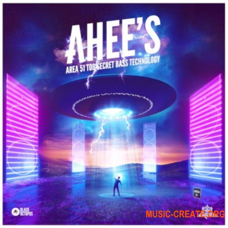 Black Octopus Sound AHEE’s Area 51 (WAV Serum Presets) - сэмплы Dubstep, Glitch Hop, Trap, Riddim, EDM