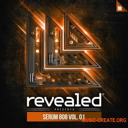 Revealed Recordings Revealed Serum 808 Vol 1 (WAV FXP) - сэмплы 808 басов