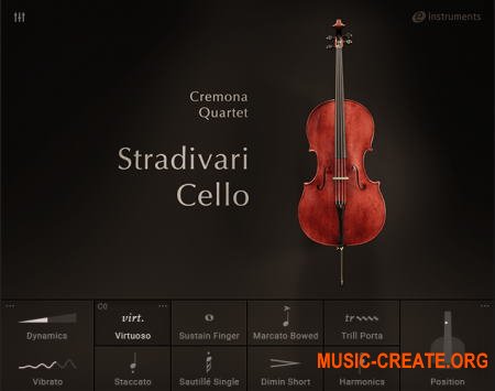 Native Instruments Stradivari Cello v1.0.0 (KONTAKT) - библиотека звуков виолончели