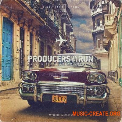 Julez Jadon - ProducersOnTheRun: Vol. V The Cuban Drum Kit (WAV) - сэмплы ударных