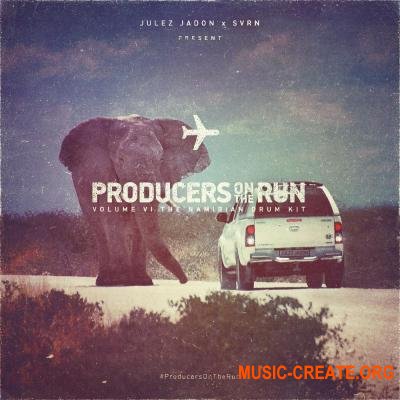Julez Jadon - ProducersOnTheRun: Vol. VI The Namibian Drum Kit (WAV) - сэмплы ударных