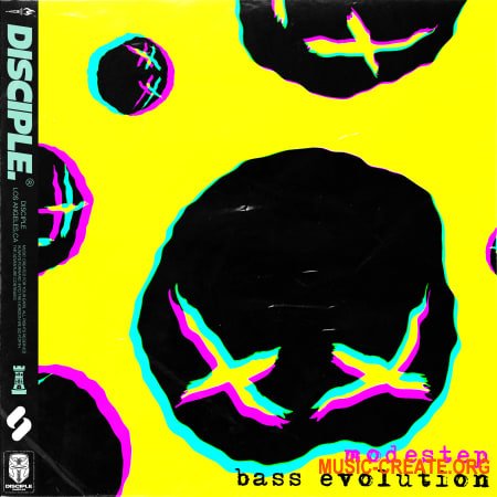 Disciple Samples Modestep Bass Evolution Pack (WAV) - сэмплы Dubstep
